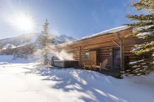 4 A Cabin In The Snow